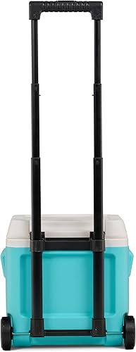 Miniatura 5 de Igloos Cooler Hard-Sided Ice Chest, Portable Insulated Cooler with Wheels, Telescoping Handle, Cool Riser Tech, Leak-Resistant