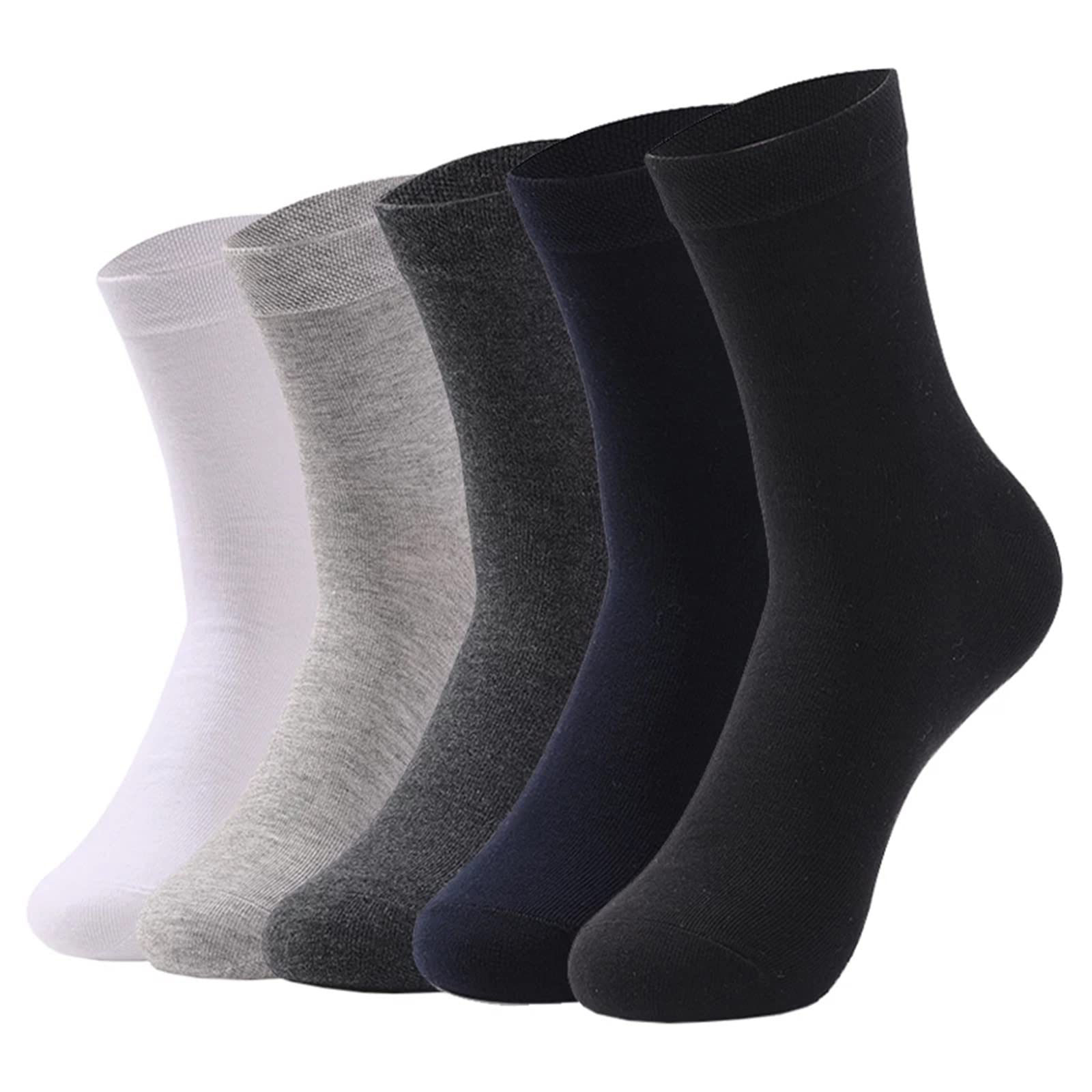 Chaussettes de couleur pour femmes en coton noble tricoté fin