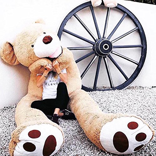 bananair Riesiger XXL-Teddybär (130 bis 340 cm), weich, perfekt für Geburtstag, Weihnachten, Spielzeug (340 cm) – Bild 6