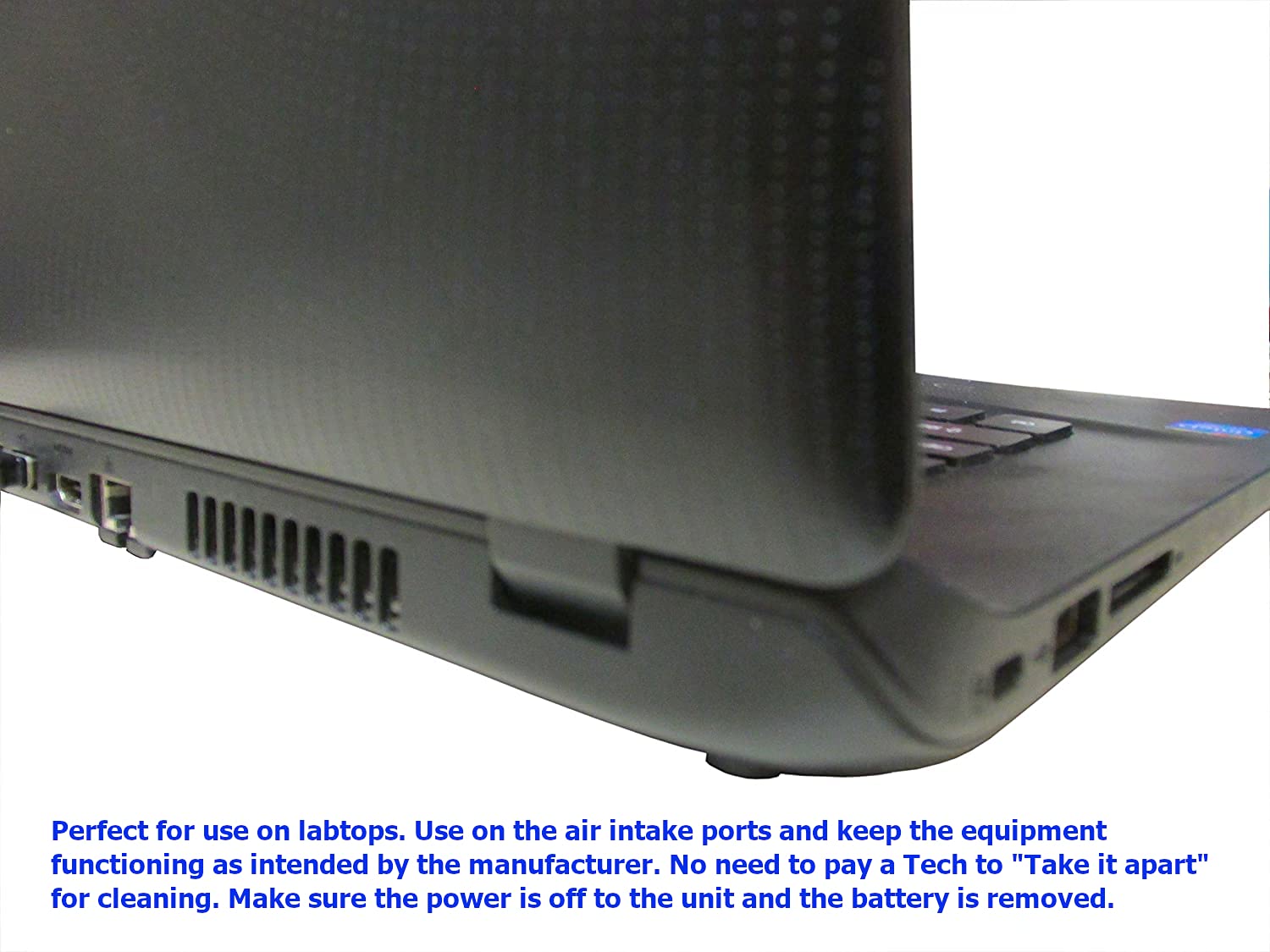 ETL Solutions Technician Grade Non-BITTERANT 3.5oz Air Duster for Electronics and Computer Maintenance - Pack of 2