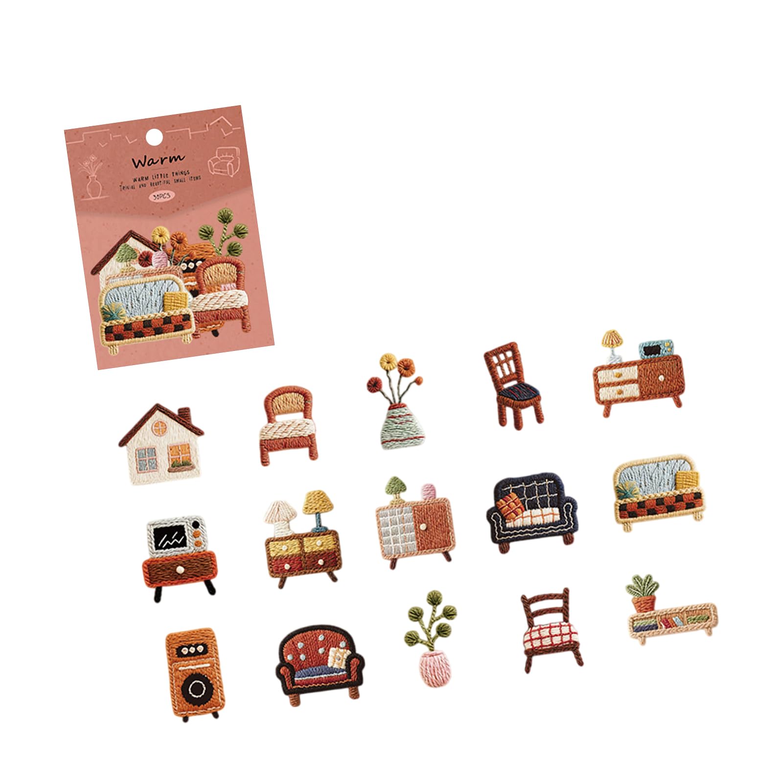 Aesthetic Planner Stickers for, Artistic Decorative Scrapbook Sticker Craft Album Journaling Sticker