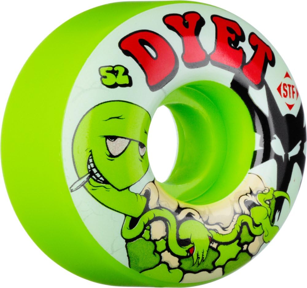 Amazon.com : Bones Wheels Adam Dyet Turtle Wheels (54 mm) : Skateboard ...
