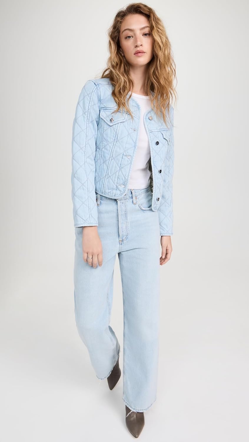 PAIGE Women's Jayla Cropped Quilted Jacket - Image 5