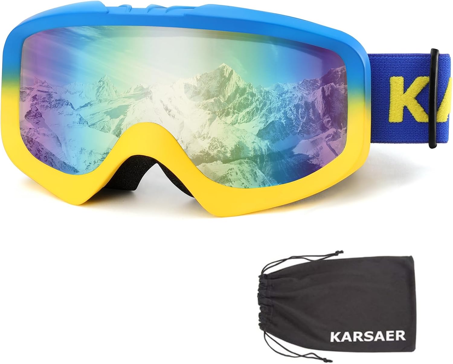 Amazon | [Karsaer] スノーボード スキー ゴーグル レディース 眼鏡