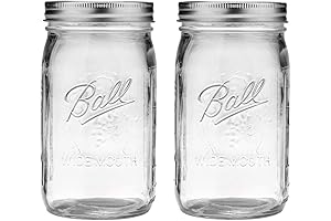 Ball Quart Sized Mason Jars