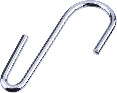 Miniatura 7 de Paquete de 20 ganchos en S resistentes de acero inoxidable en forma de S, ganchos colgantes para utensilios de cocina, cucharas, sartenes, ollas,