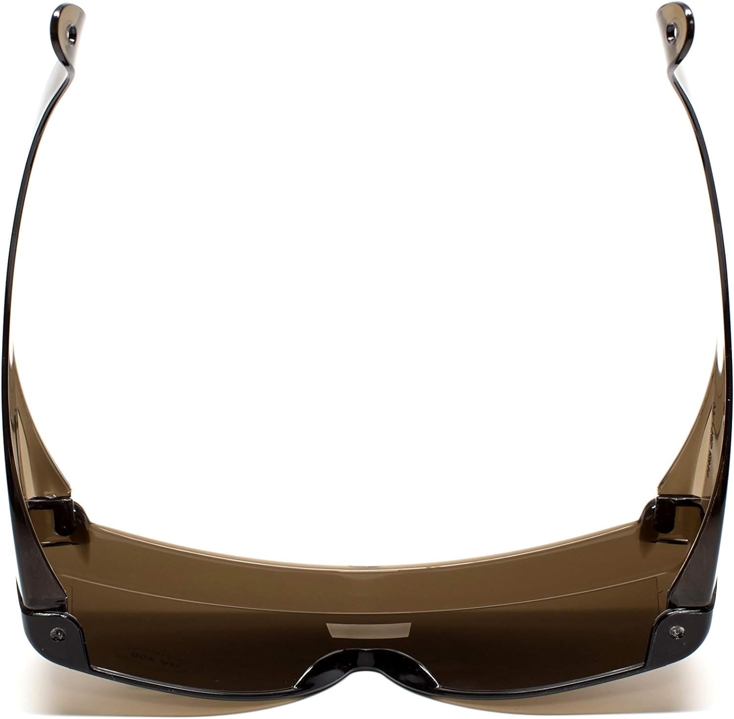 Calabria 3000 gafas de seguridad grandes Fitover sobre gafas graduadas | 100% protección UVA/UVB | patillas transparentes | cobre/verde/humo | paquete de 3