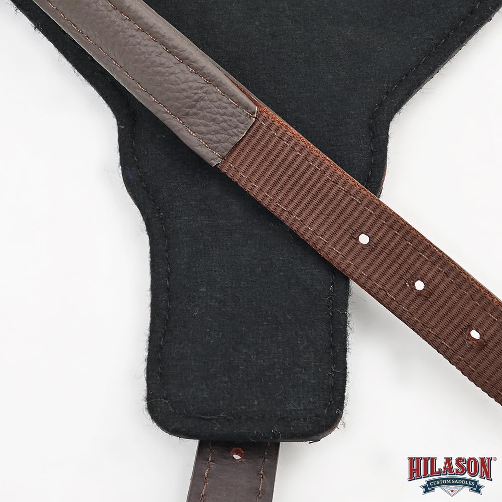 Brown X Large HILASON Genuine Leather Dog Harness with Leash | Walking