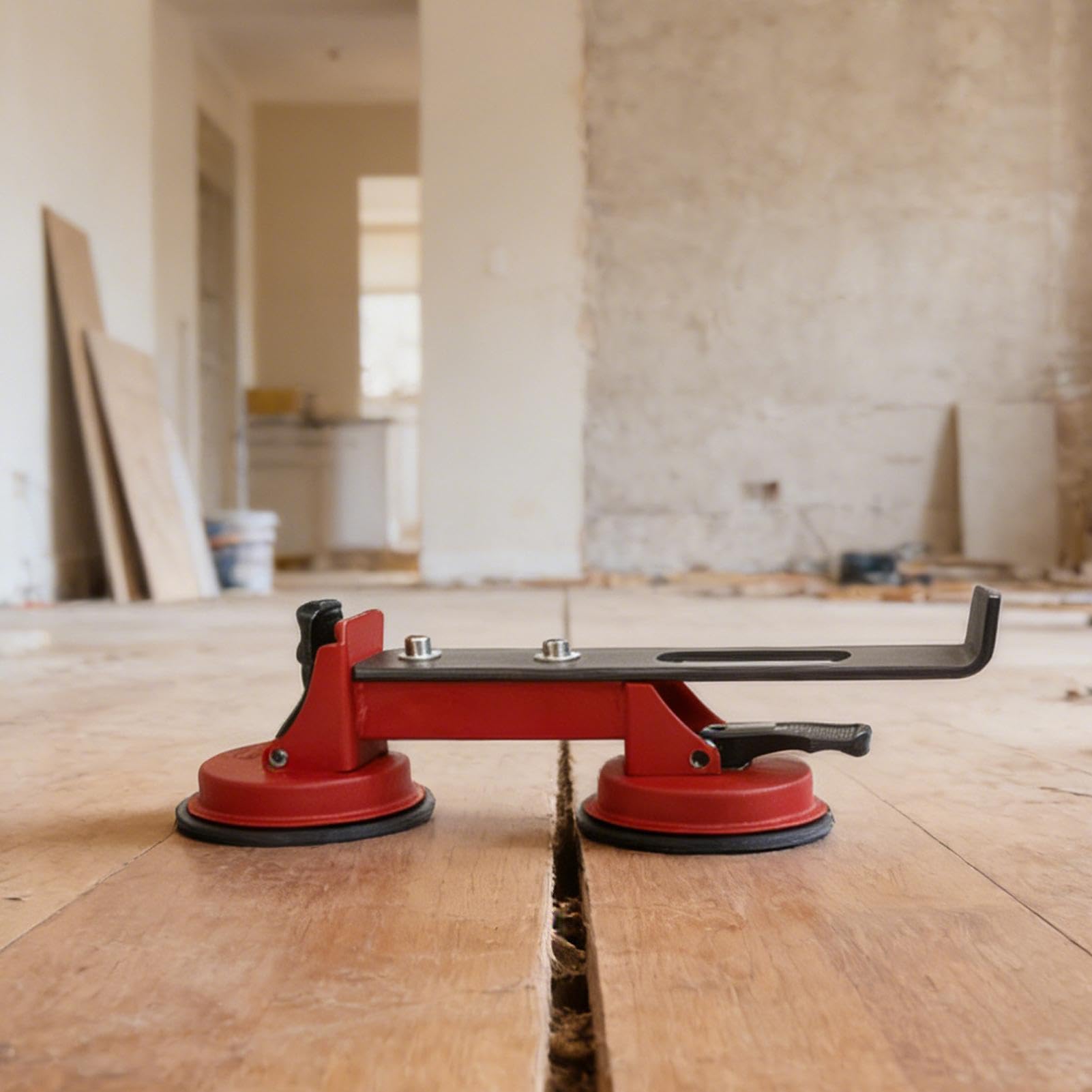 Herramienta de Reparación de Grietas para Suelos Multifuncional Ajustable | Herramienta de Sujeción para Reparación de Pisos Para Madera, Baldosa, Baño, Cocina, Sala de Estar, Dormitorio y Hotel