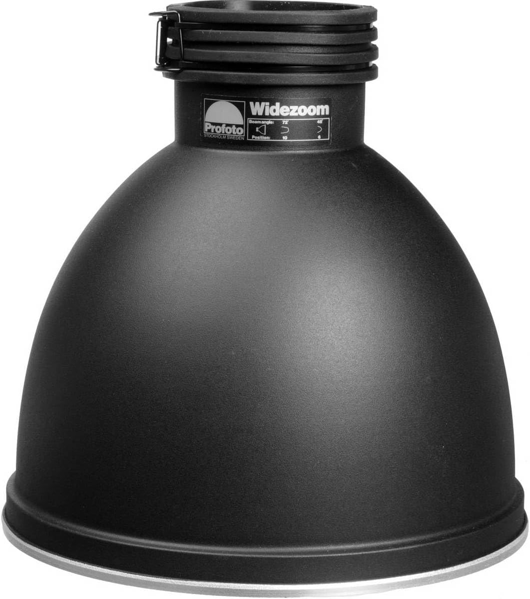 Profoto WideZoom, 40-70 Degree Adjustable Parabolic Reflector for Most Flash Units. #100711/505-513