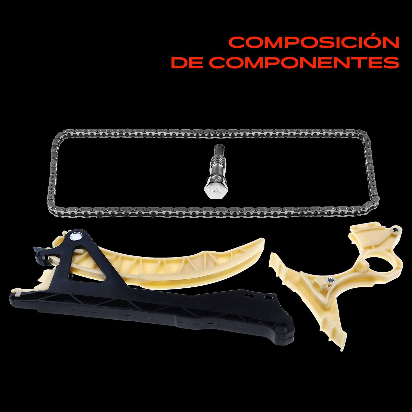 Frankberg Kit de cadena de distribución cadena de distribución 11318618318 | Compatible con: Serie 3 E46, Serie 1 E81, Serie 3 Coupé E46, Serie 3 Compact E46, Serie 1 E87, Serie 3 E90