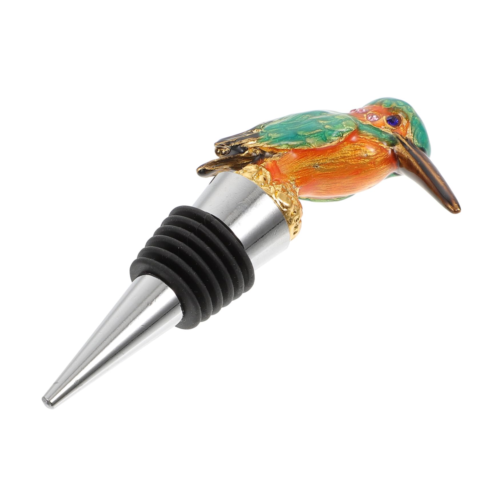 Bouchon bouteille étanche émail pêcheur doré de haute qualité