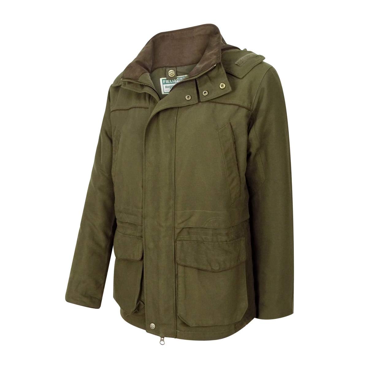 Hoggs Of Fife Men's Green Kincraig W/P Field Jacket Olive Medium Medium