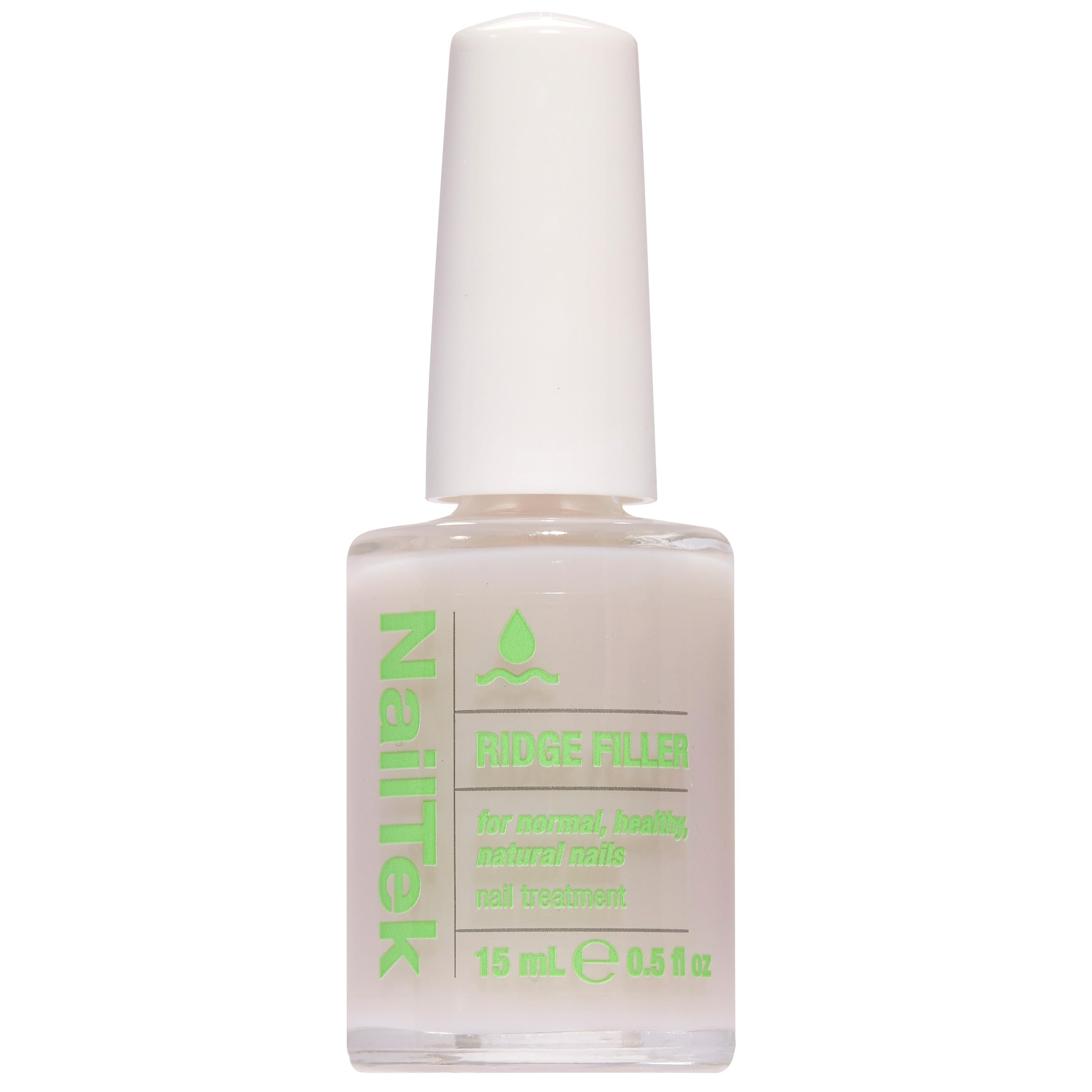 Nail Tek Ridge Filler Formula 1 – Nail Strengthener Polish for Strong, Healthy Natural Nails, Clear Smoothing Repair for Weak Damaged Nails, 0.5 fl oz Clear 0.5 Fl Oz (Pack of 1)