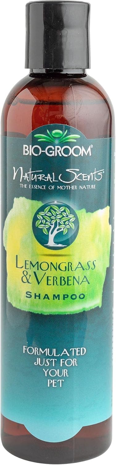 Bio-Groom Lemongrass &amp; Verbena Dog Shampoo, Natural Scent, 8 fl oz, 1-Pack