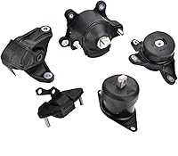 DngbymxAutoParts Engine Motor Mount Kit for Honda Accord 2.4L 2008-2012 & Acura TSX 2.4L 2009-2013 - Replaces A4565 A4572 A4570 A4584 A4561