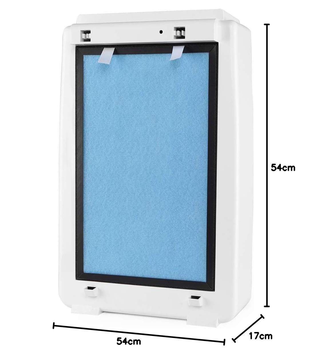 Orbegozo PU 1000 - Purificador de aire con filtro HEPA, 5 etapas de purificación, área hasta 35 m2, temporizador, panel táctil, contra alérgenos y olores, 45 W