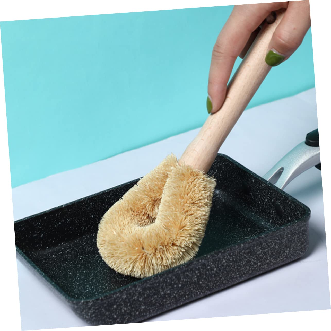 Healeved Juego De 3 Herramientas De Limpieza De Cocina Cepillo para Platos Cuencos Y Platos para Una Limpieza Eficiente (2 Unidades)