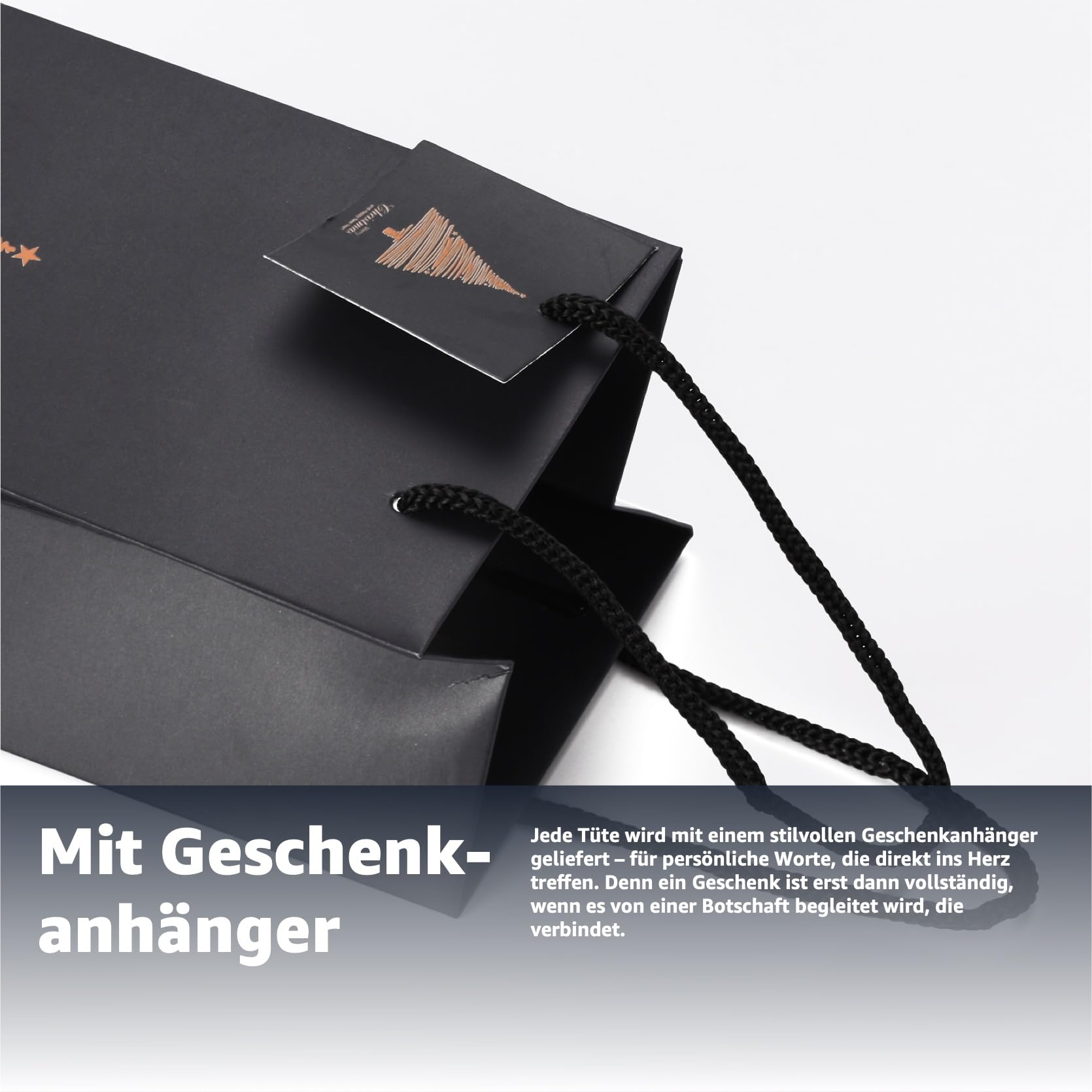 72x XXL Flaschentüten Weihnachtstaschen Bootle Bag Flaschen Weihnachten Geschenktüten Weihnachtstüte Geschenktaschen für Weintragetasche & Weintüte