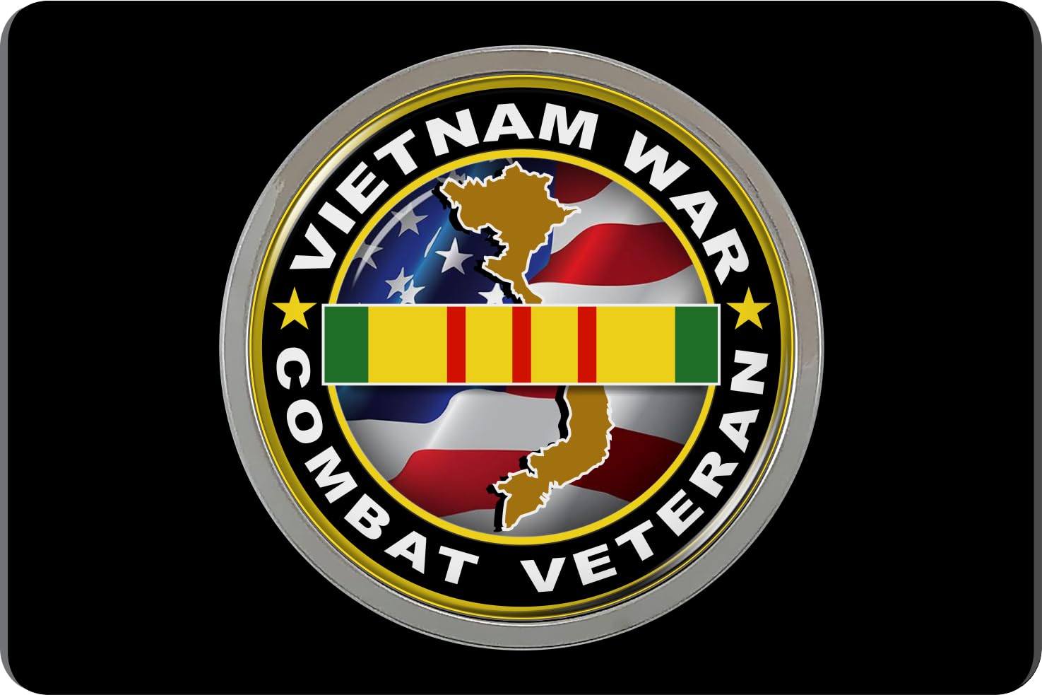 Veteranos - Cubierta de enganche de remolque/remolque de metal con emblema - 10 VAR - Imagen 55 de 65