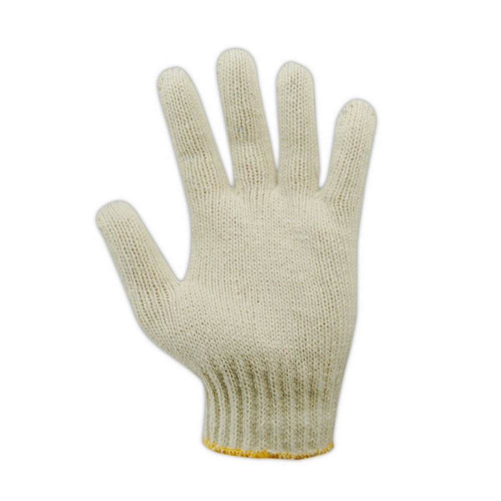 Magid Gant et sécurité T193 C-amzn Knitmaster Standard Poids machine Gants en tricot, coton Poly Blend, pour femme (compatible avec Medium), Naturel (lot de 12), M, naturel, 12