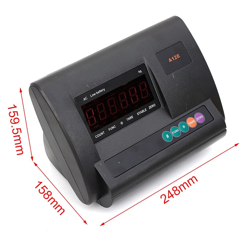 Livestock Scales for Pigs, 5000Lbs Livestock Scale Kit Animal Floor Scales High Precision Indicator Load Cell Scale Floor Scale Kit with Junction Box Animal Scale Kit for Cattle Pig Sheep