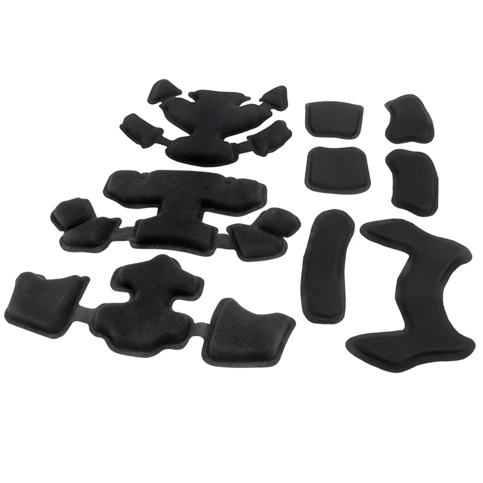 Universal Helm Pad Doppel-Schicht Innenfutter Memory Schwamm Puffer Pads for Airsoft Paintball Motorrad Reiten Helm Ausrüstung