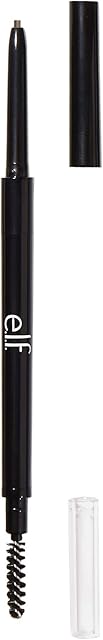 e.l.f., Ultra Precise Brow Pencil, Creamy, Micro-Slim, Precise, Defines, Creates Full, Natural-Looking Brows, Tames and Combs Brow Hair, Neutral Brown, 0.002 Oz