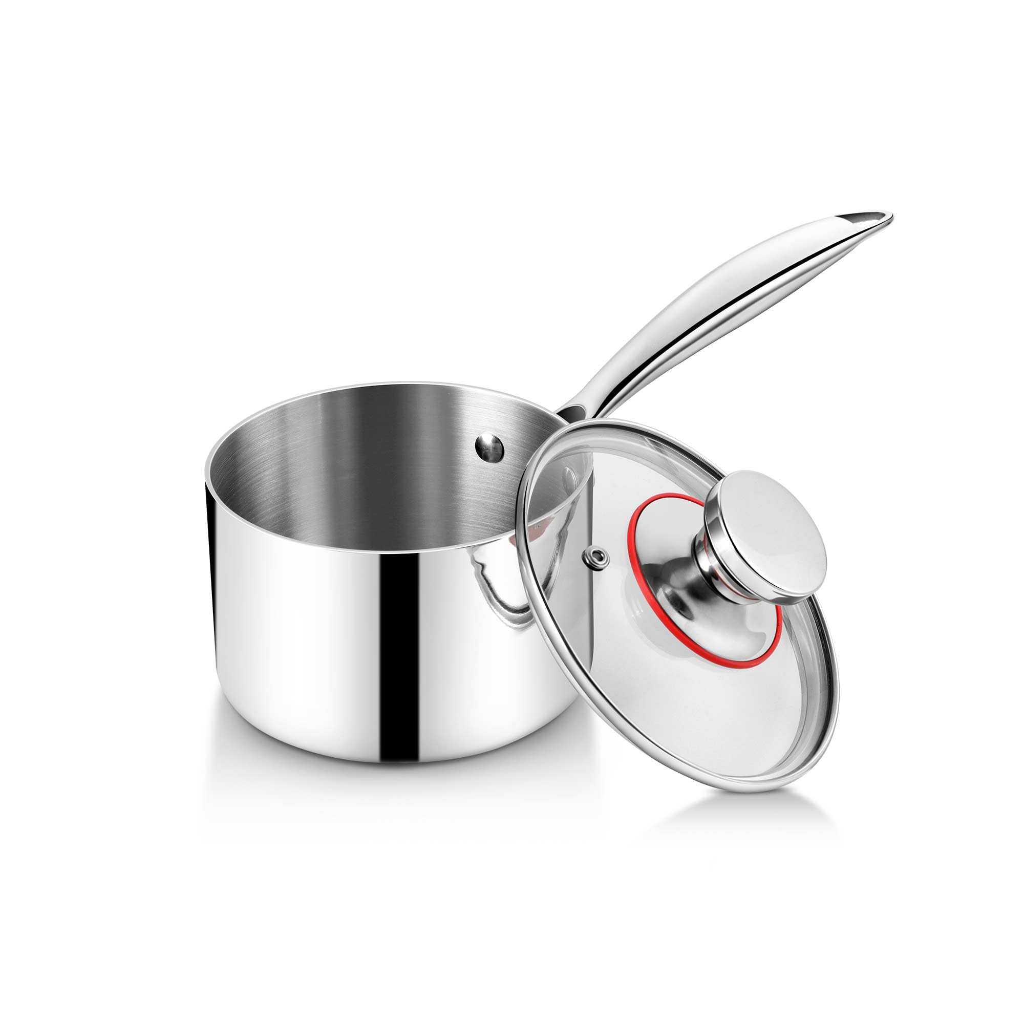 Homikit Tri-Ply Stainless Steel Sauce Pan