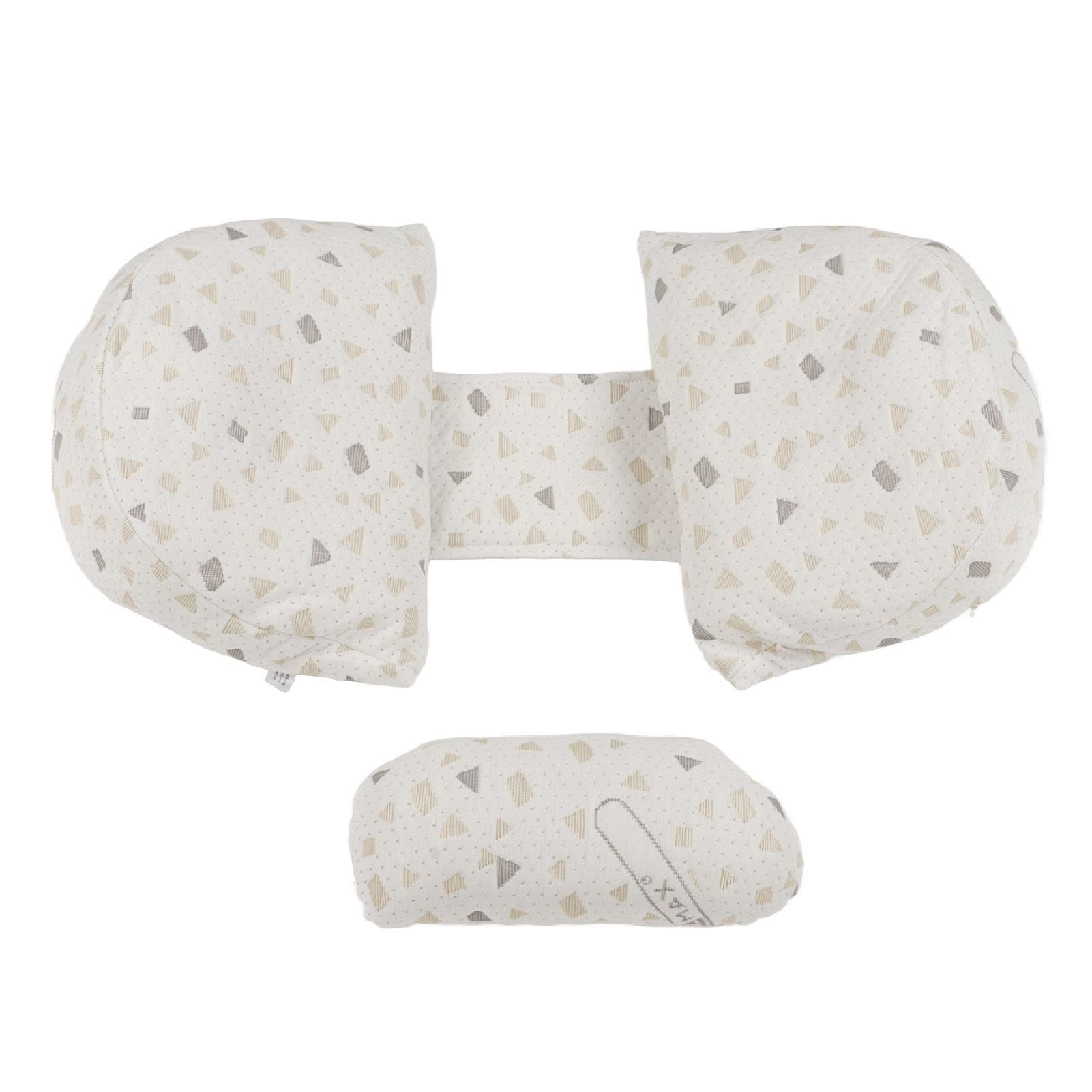 Oreiller de grossesse haut de gamme avec housse lavable et douce