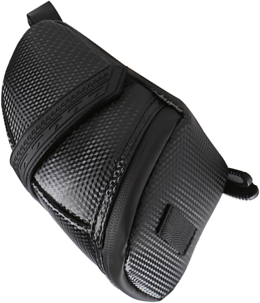 GALPADA 3pcs Rear Seat Pannier Pack for Large Capacity Riding Bag for Cycling Easy to Install Bike Backseat Storage Black