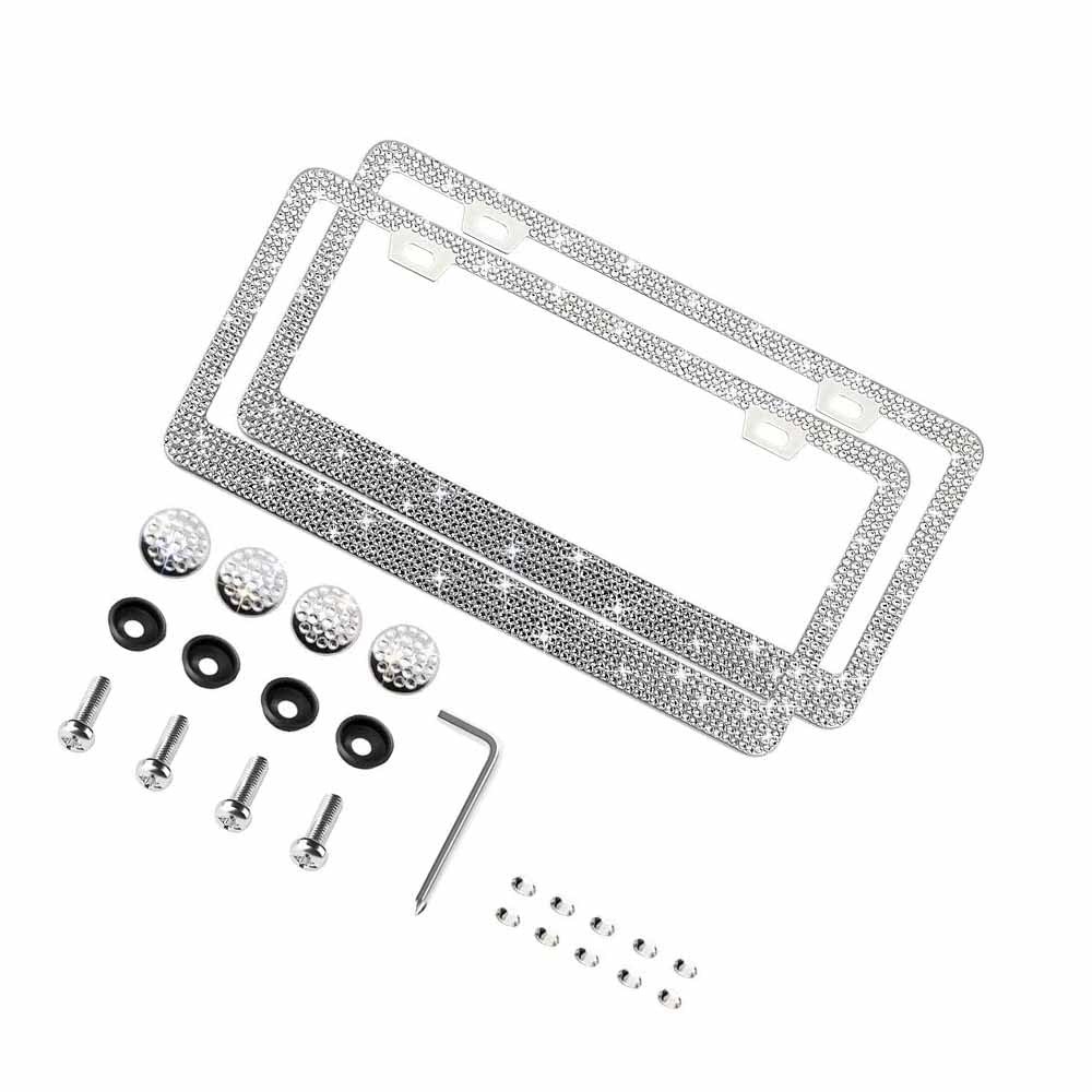 License Plate Frame Covers 2 Pack XCVB0027