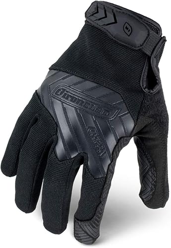 Ironclad Command - Guantes de agarre táctico, para pantalla táctil, palma y dedos conductores, agarre extremo, duraderos, ajuste de rendimiento,