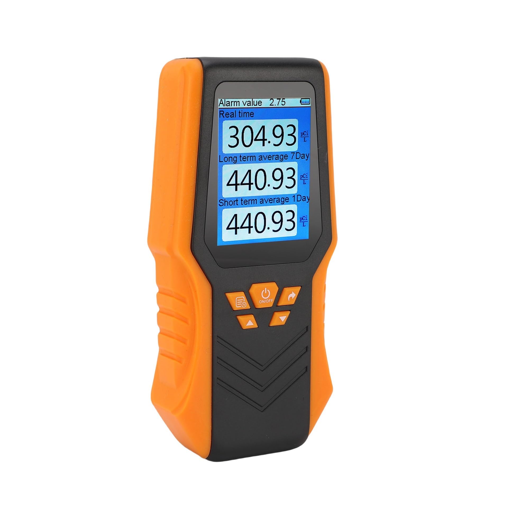 Detector de Gases, Detector de radón con Pantalla LCD, Prueba, Detector Aire for el hogar y la Escuela