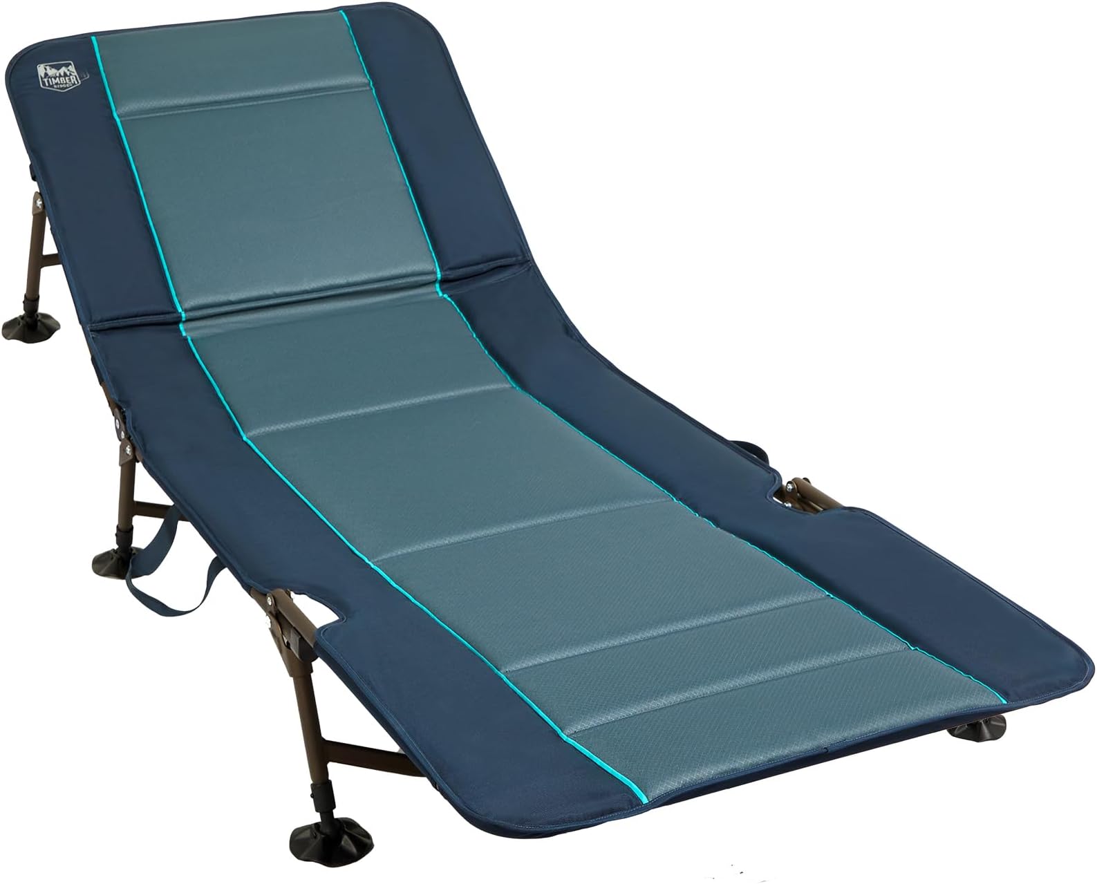 Timber Ridge Camping Cot, Camping Cots for Adults with Comfortable Camping Mattress, Portable Folding Bed, Sleeping Cot, Heavy Duty Tent Cot for Travel, Camping Bed