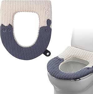 Beheizbare Klobrille, Toilettensitzbezug, Toilettensitz Wärmer, Wiederverwendbar Beheizter Toilettensitz, Waschbar Wc-Sitzbezug (Dunkelgrau) Beheizbare Klobrille, Toilettensitzbezug, Toilettensitz Wärmer, Wiederverwendbar Beheizter Toilettensitz, Waschbar Wc-Sitzbezug (Dunkelgrau)