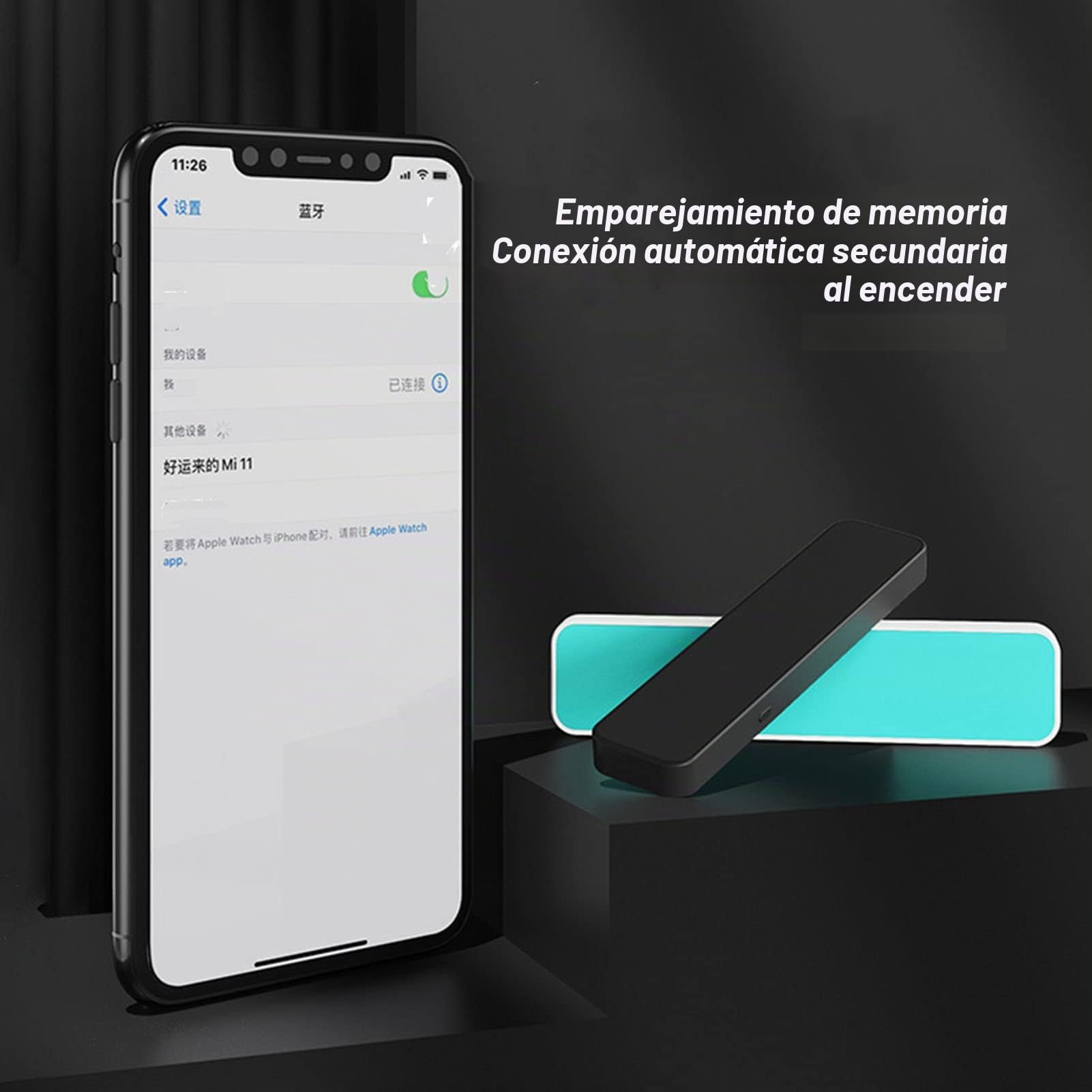 Altavoz de Almohada para Dormir, Conducción ósea, Estéreo, Bluetooth, Música, Sueño, Auriculares, bajo la Almohada, Altavoz Inalámbrico para Adultos, bebé, Tiempo Apagado, Sueño