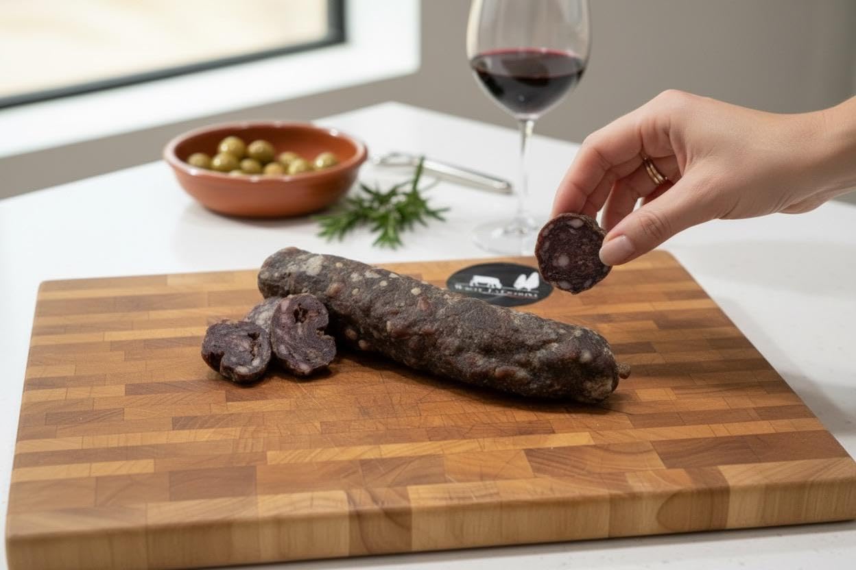 La Cigolina – Salame di Wagyu 200g + Salame di Frisona 400g | Salumi bovini artigianali 100% italiani | A basso contenuto di grassi, ricchi di gusto e Omega 3 | Stagionati e naturali