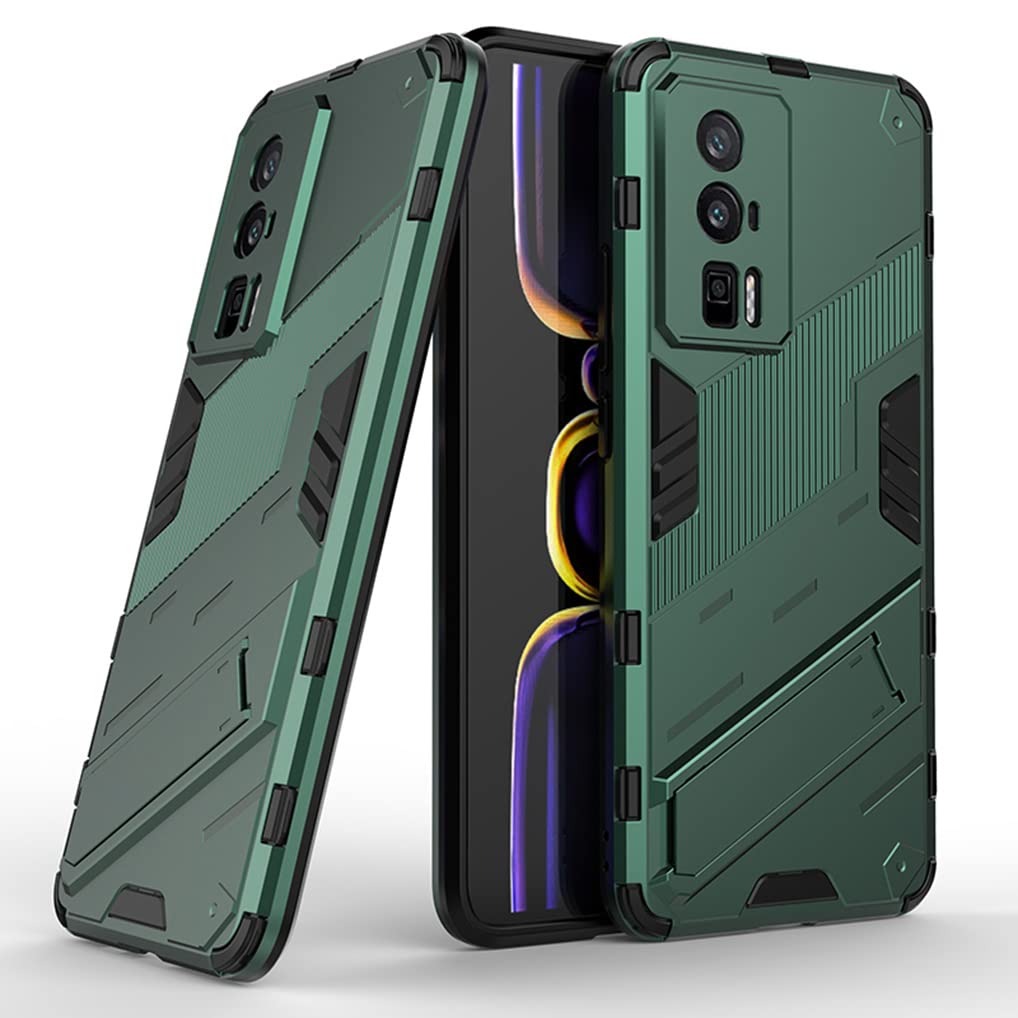 SEAHAI Cover per Xiaomi Poco F5 5G, [Militare Anti-Caduta