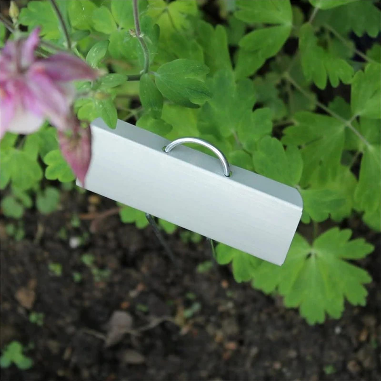 Pflanzenschilder 25 Packungen Metallpflanzenetiketten, Gartenblumen-Topfschilder, wasserdichte Schilder