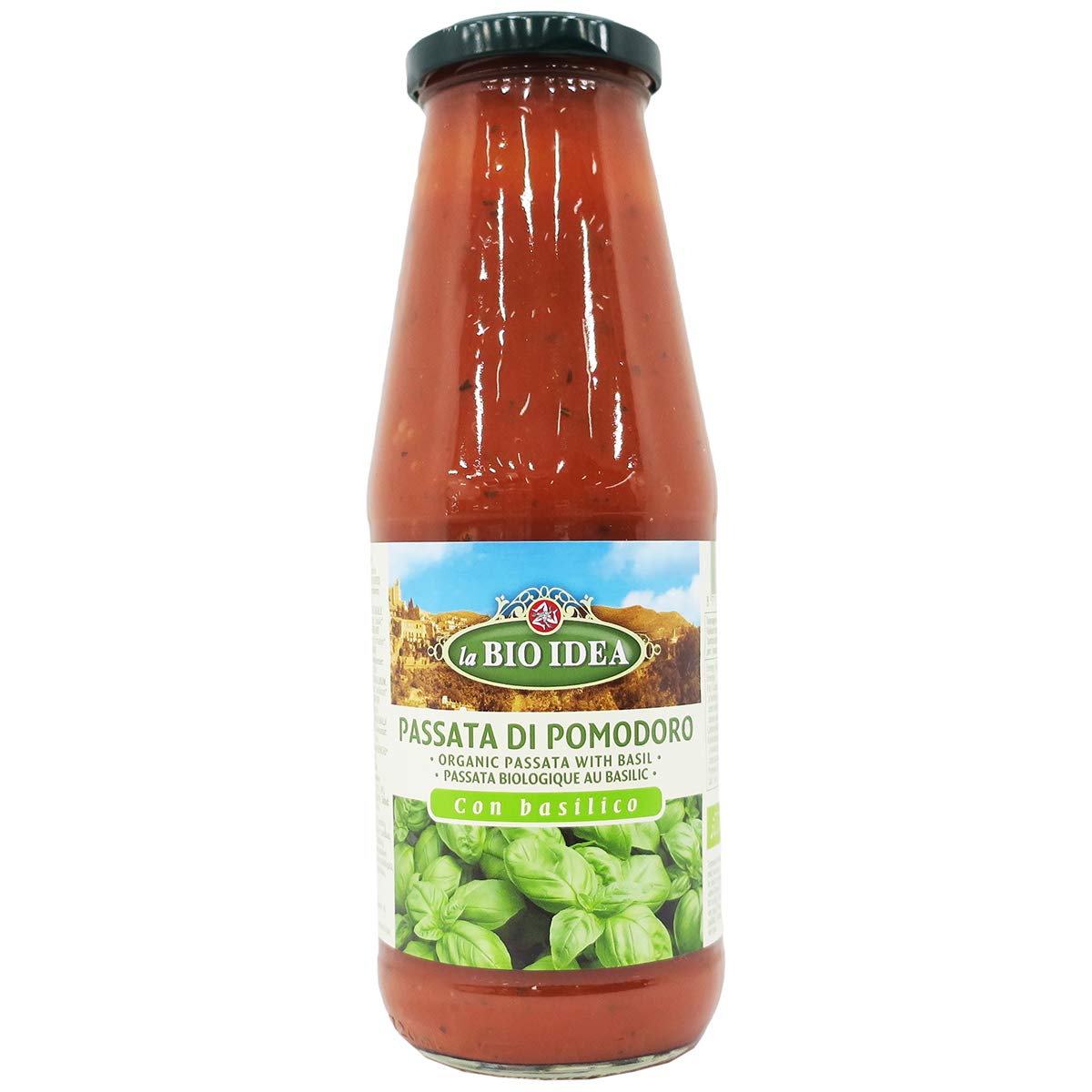 La Bio Idea Organic Basilico Passata - 700 gm