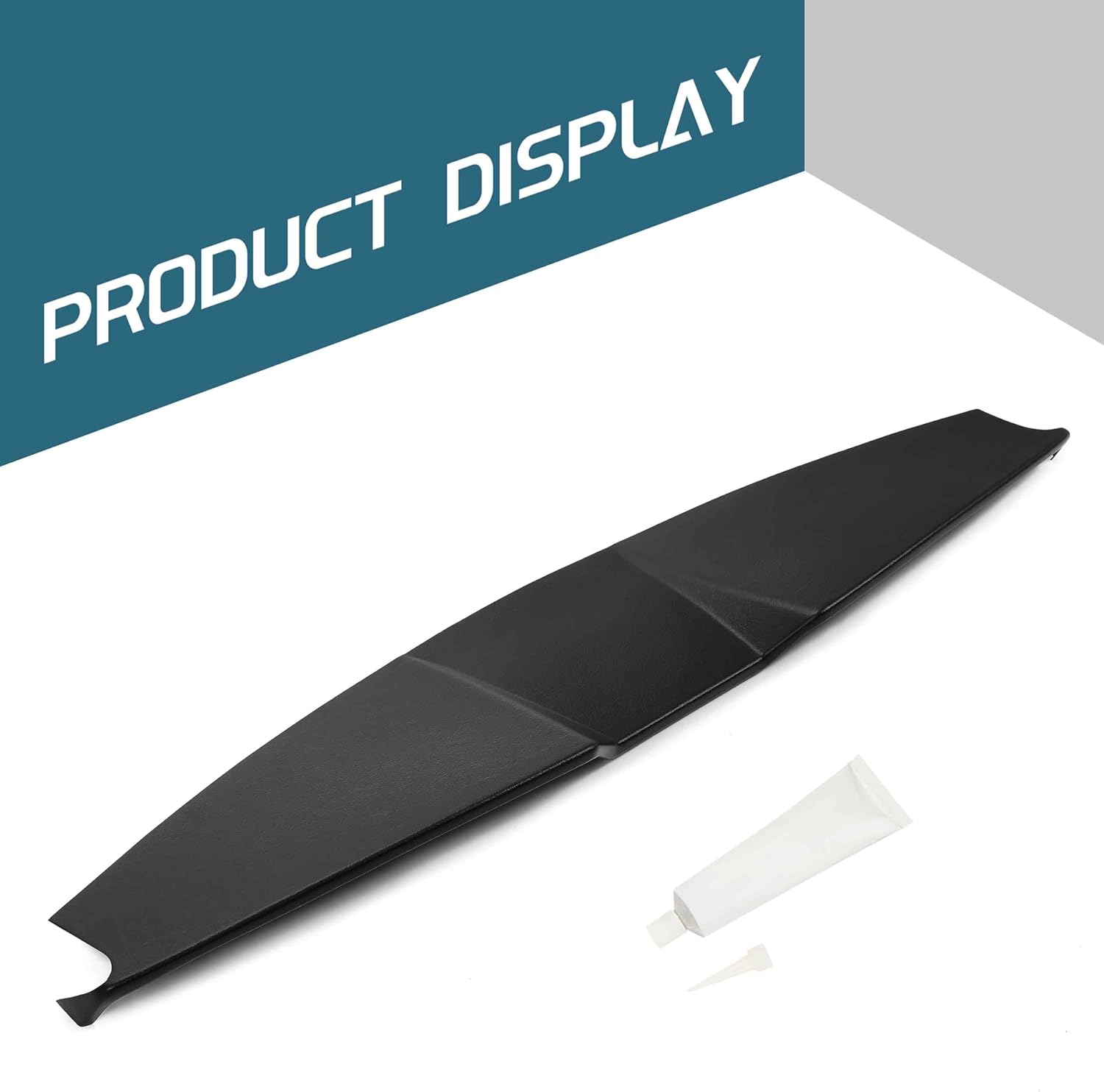 KUAFU Dash Board Cover Compatible with 2005-2009 Ford Mustang Dashboard Cover Cap Black