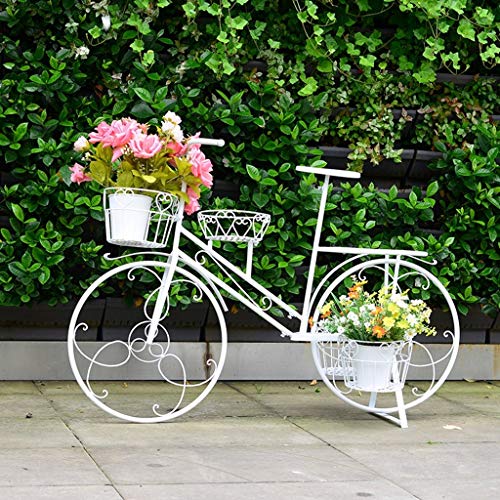 GWFVA Cremagliera di Finitura Vaso di Fiori. Creativo Finestra Fiore Portafiori Decorativo Portafiori Espositore Matrimonio Portafoto in Ferro Europeo Piano multipiano Supporto per Fiori Portabici