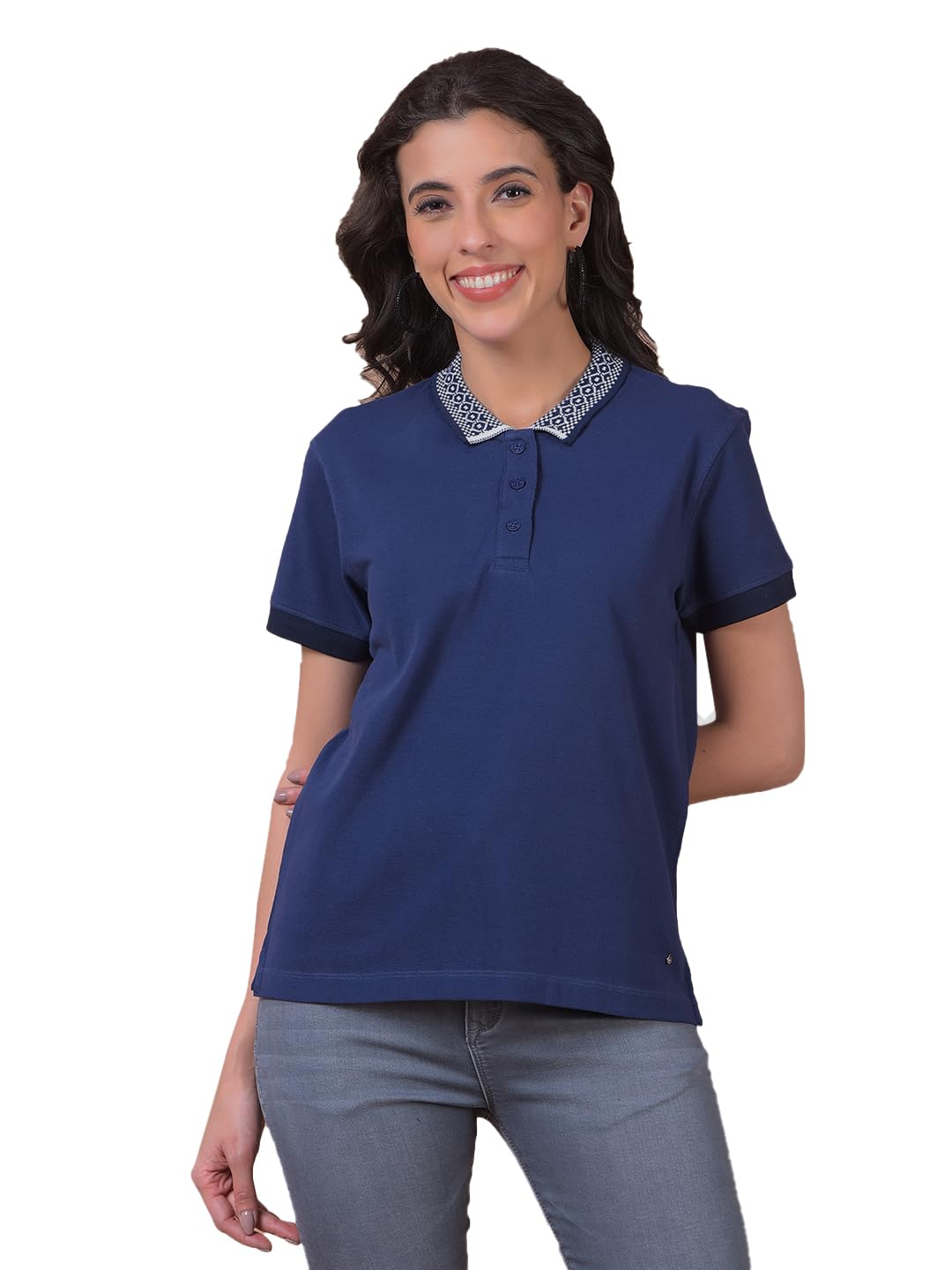 numero uno Women's Self Design Regular Fit T-Shirt-picture-31