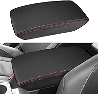 Vista 10 de INTGET para 2026 Subaru Crosstrek/Impreza Accesorios 2024 2025 Funda de Apoyabrazos de Consola Central Tapa de Caja de Apoyabrazos de Cuero Funda