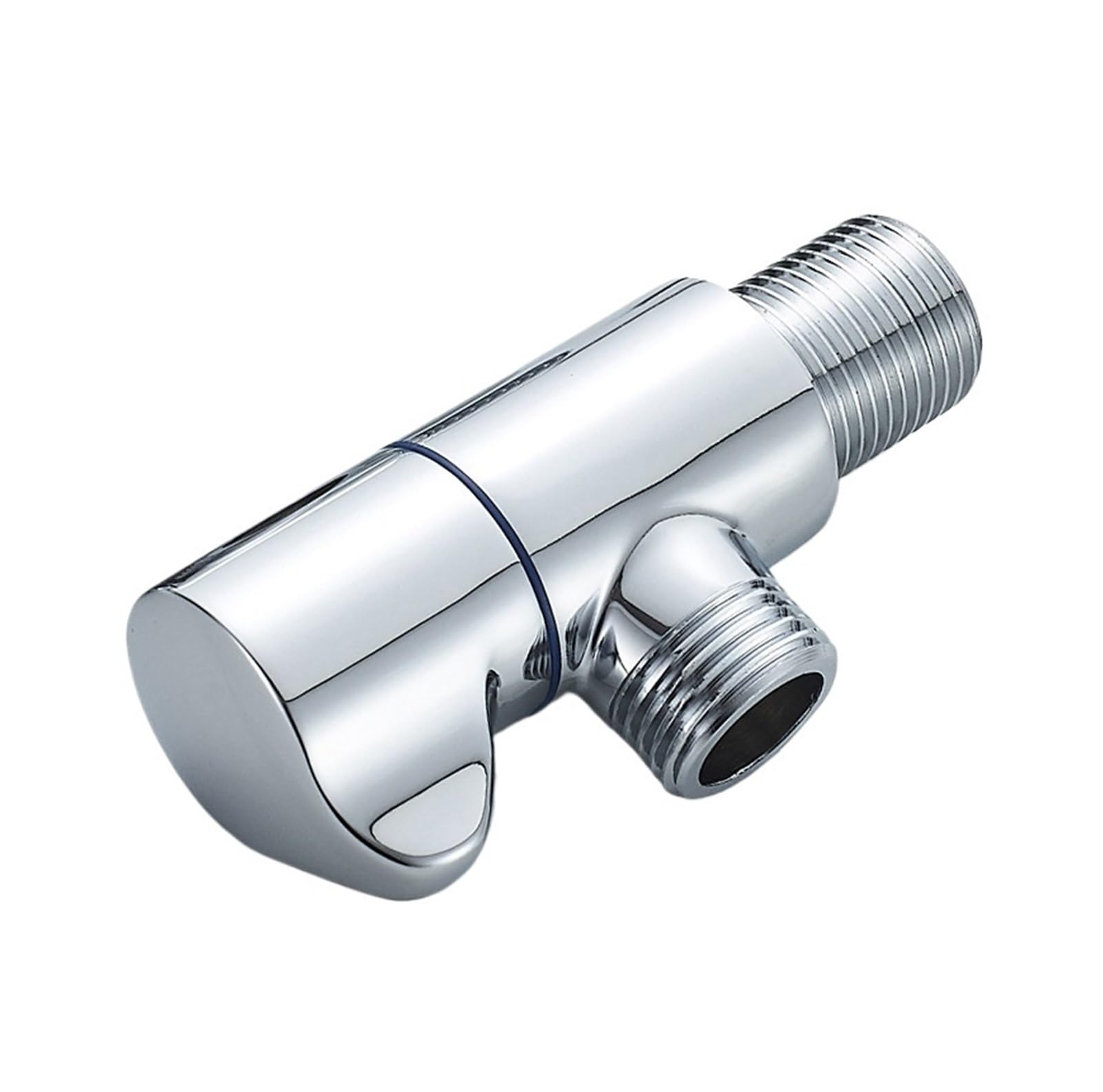 tap Angle Valve, Copper Thickened Angle Valve Ccold Water Heater TToilet Universal Inlet 1/2 Toilet Switch Faucet(Hot Water)(Cold Water)