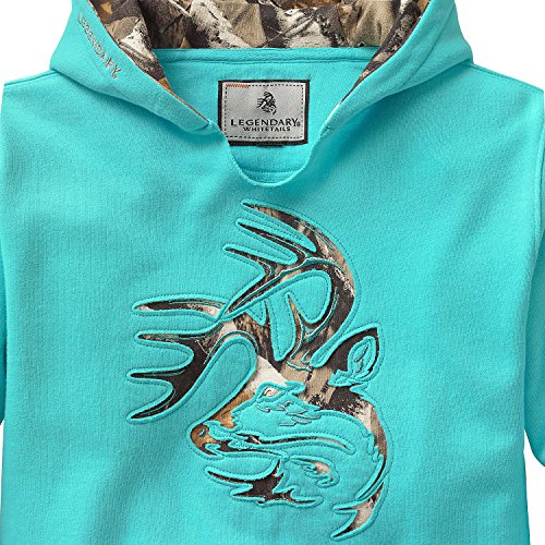 Image of Legendary Whitetails Kids' Pullover Hoodie Camo Sweatshirt Comfy V-neck Design