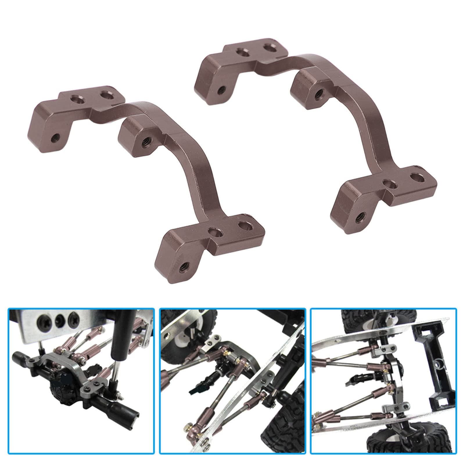 Wpl C24 Rc Auto Ersatzteile Kit Aluminiumoy Wpl C24 Upgrade Teile Rc Auto Upgrade Ersatzteil Kit Aluminiumoy Stoßdämpfer Absorber Rc Auto Zugstange Kit für Wpl C24 C14 C14K C24K