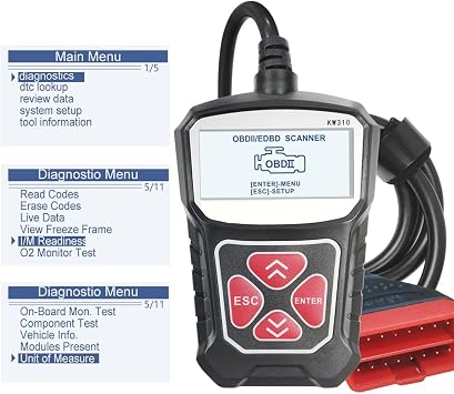 Car OBD2 Code Reader KW310 OBD2 Scanner Auto OBD 2 Car Scanner Diagnostic Car Engine Fault Code Reader