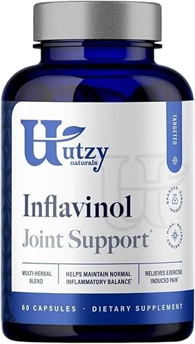 Inflavinol | Suplemento de apoyo articular | con jengibre, garra de diablo (con harpagósidos), Boswellia serrata (como Casperome®) y romero (como